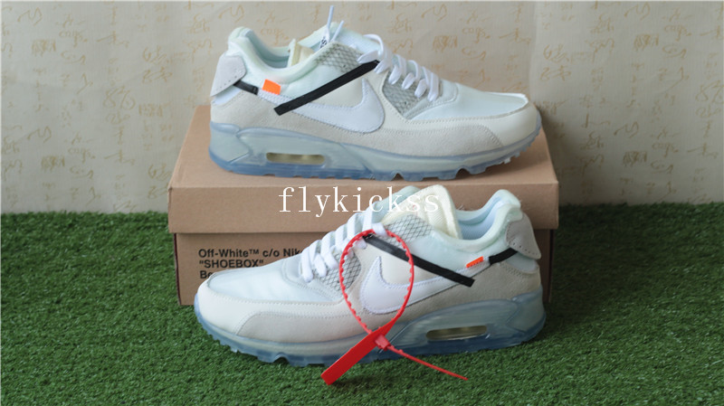 OFF-WHITE x Nike Air Max 90 Lce 10X